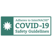 Adheres to InterNACHI Covid-19 Safety Guidelines badge